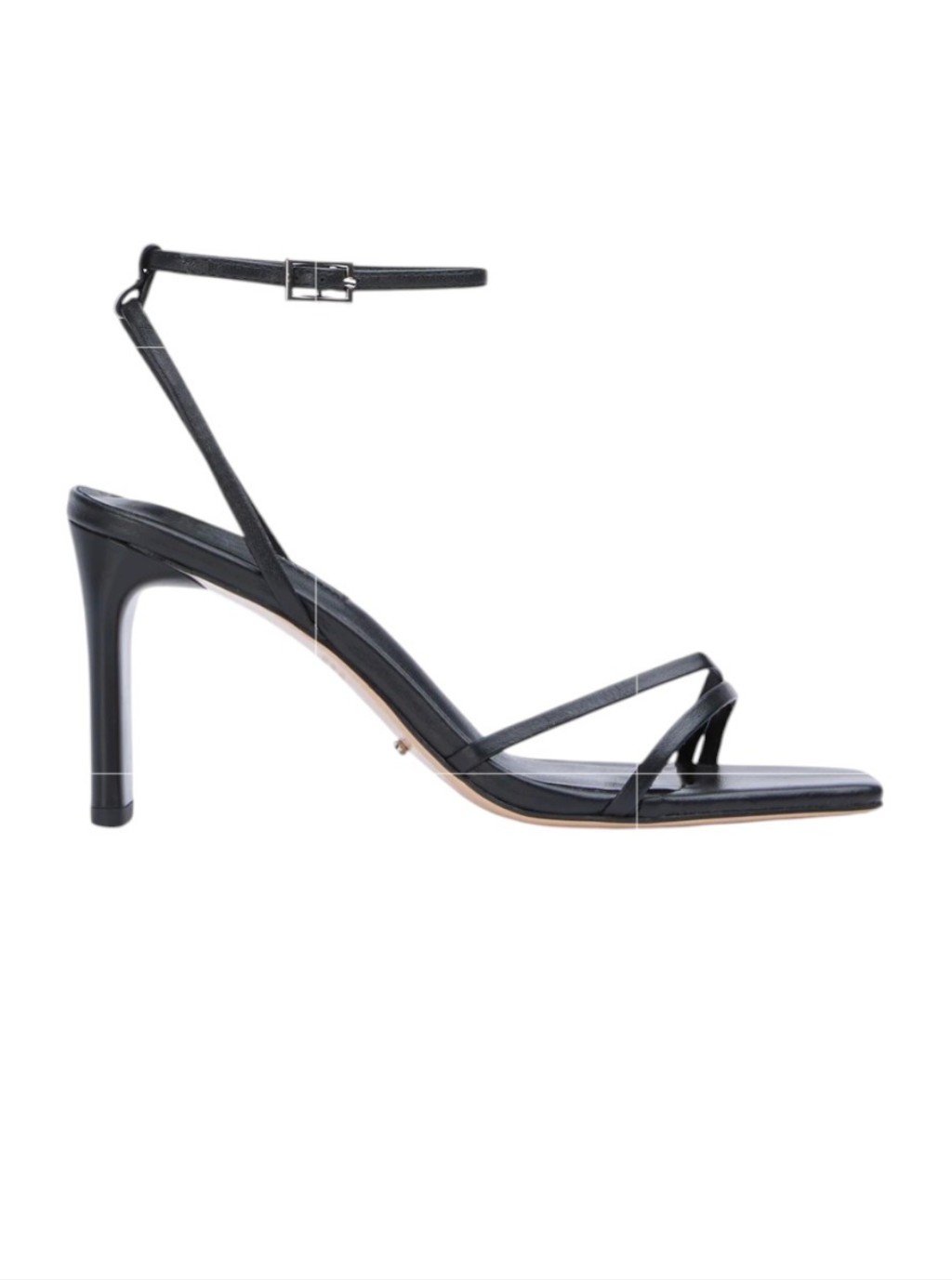 New ...Tony Bianco Corso Black Nappa Sandals.. Size 8.5